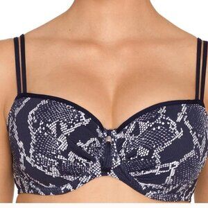 EC PrimaDonna Kala Bikini Top - Water Blue - Size 36D
